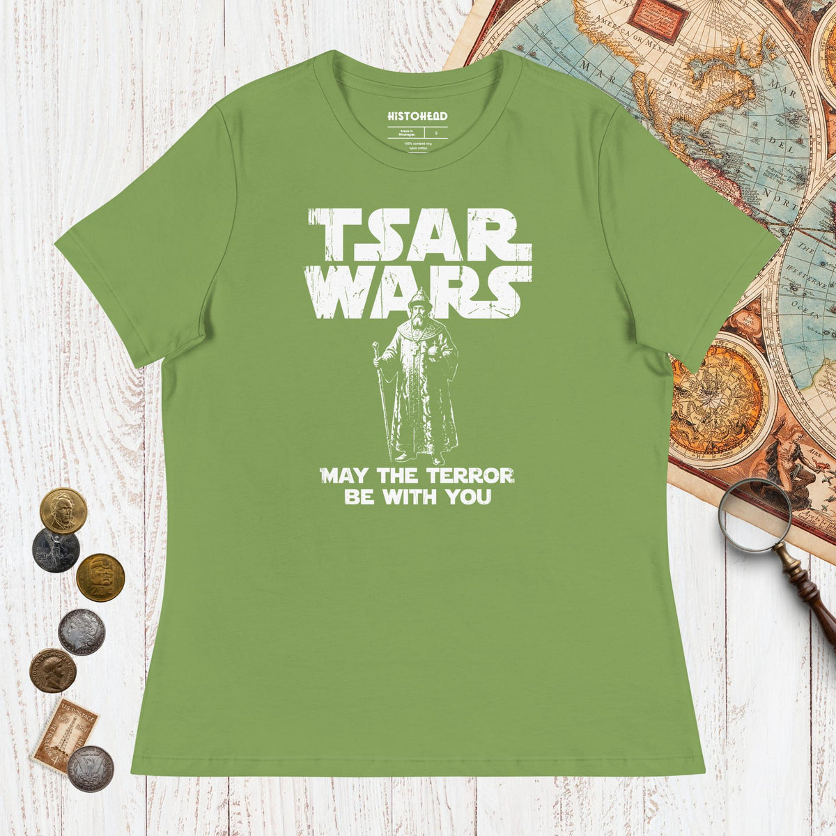 Leaf Ivan the Terrible Tsar Wars - Women's Tee - history buff gift by HistoHead