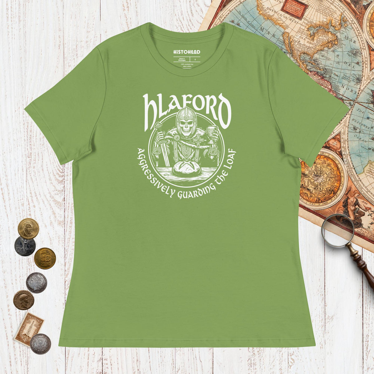 Leaf Hlaford Loaf Guardian - Women's Tee - history buff gift by HistoHead