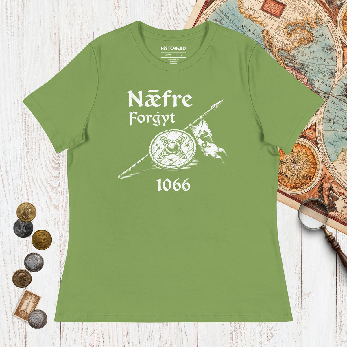 Leaf Never Forget 1066 - Women's Tee - history buff gift by HistoHead