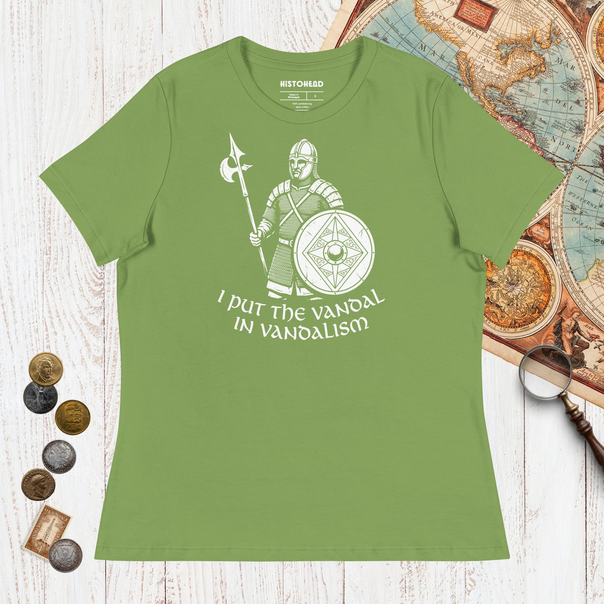 Leaf Vandal in Vandalism - Women's Tee - history buff gift by HistoHead