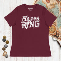 Maroon The Culper Ring - Women's Tee - history buff gift by HistoHead
