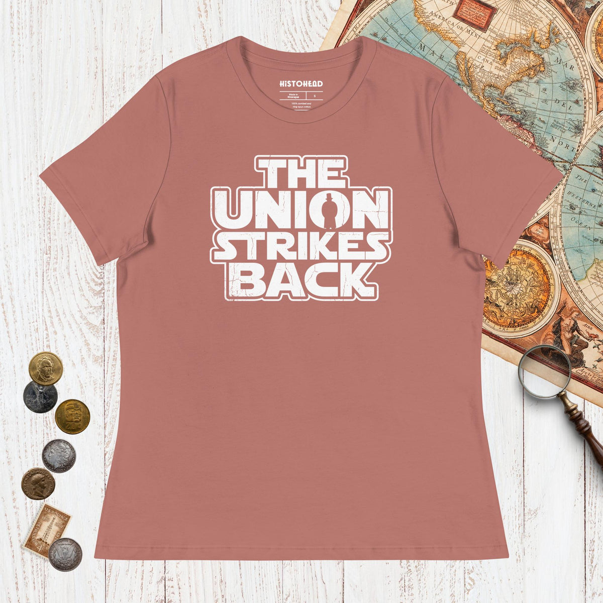 Mauve The Union Strikes Back - Women's Tee - history buff gift by HistoHead