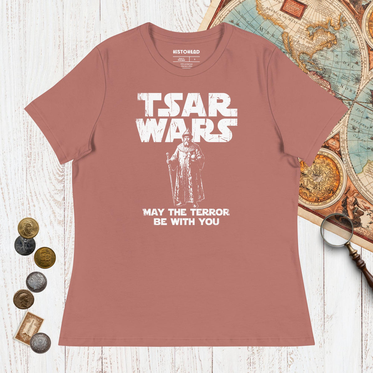 Mauve Ivan the Terrible Tsar Wars - Women's Tee - history buff gift by HistoHead