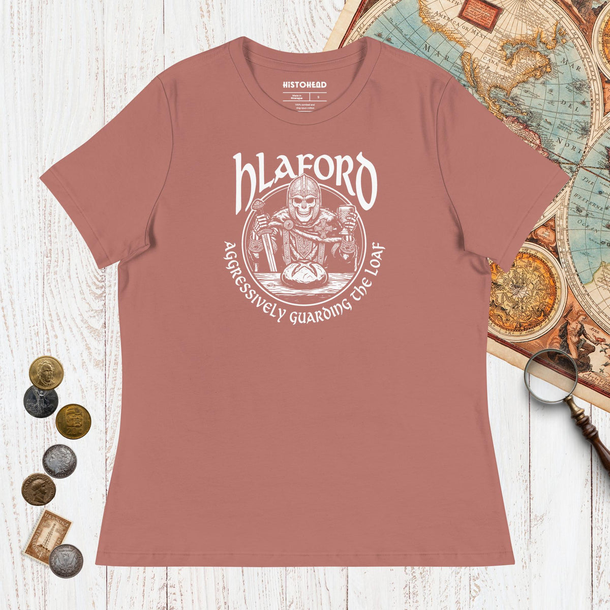 Mauve Hlaford Loaf Guardian - Women's Tee - history buff gift by HistoHead