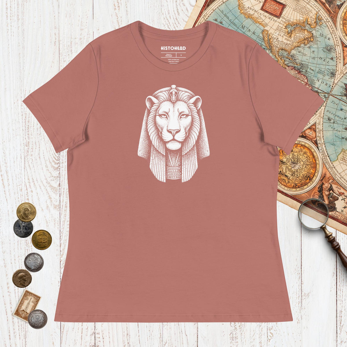 Mauve Sekhmet - Women's Tee - history buff gift by HistoHead