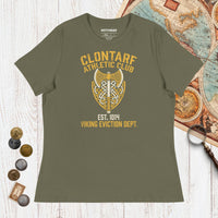 Military Green Clontarf Athletic Club - Women's Tee - history buff gift by HistoHead