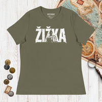 Military Green Jan Žižka - Women's Tee - history buff gift by HistoHead