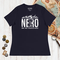 Navy Nero's Hottest Playlist - Women's Tee - history buff gift by HistoHead