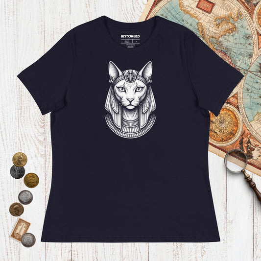 Navy Bastet - Women's Tee - history buff gift by HistoHead