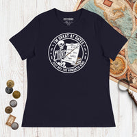 Navy Great At Dates - Women's Tee - history buff gift by HistoHead