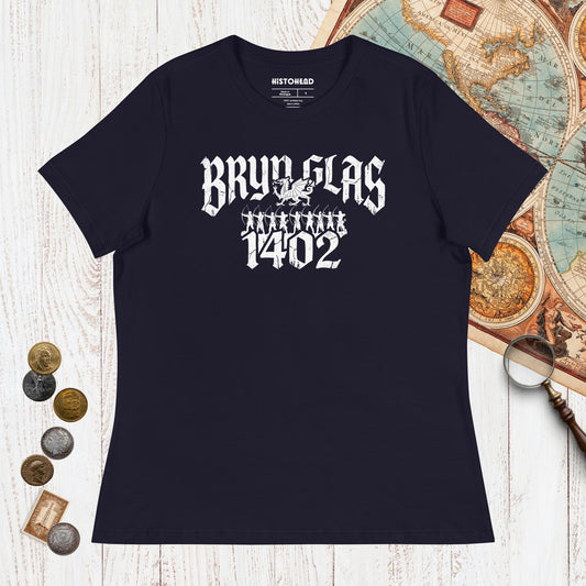 Navy Battle of Bryn Glas 1402 - Women's Tee - history buff gift by HistoHead