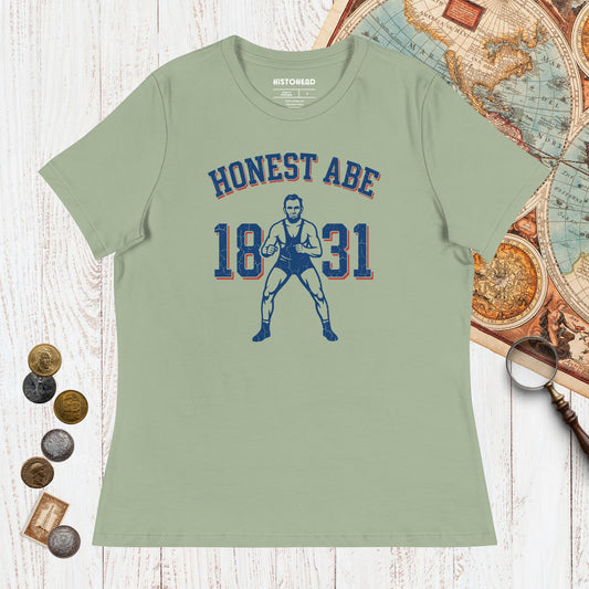 Lincoln 1831 - Women's Tee - history buff gift by HistoHead