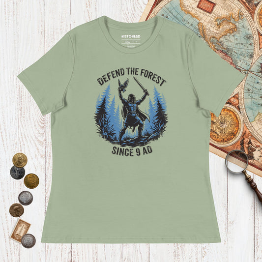 Sage Defend the Forest - Women's Tee - history buff gift by HistoHead