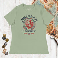 Sage Legio XIII Gemina Alea Iacta Est - Women's Tee - history buff gift by HistoHead