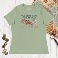 Sage Bayeux Tapestry This Could Have Been an Email - Women's Tee - history buff gift by HistoHead